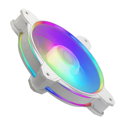 Cooler Master Masterfan MF120 Halo 2 3 In 1 Case Fan White