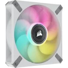 Corsair iCUE ML120 RGB ELITE Premium 120mm PWM Magnetic Levitation Fan White Single Pack