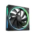 Front view of DeepCool FL12 SE 3IN1 Casing Fan with multicolor LED ring and central logo hub.