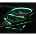 Stacked view of DeepCool FL12 SE 3IN1 Casing Fan trio with glowing green LED rings around each frame.