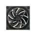 Close-up front view of DeepCool FL14 3 IN 1 ARGB 140mm Case Fan highlighting detailed blade structure and central hub branding