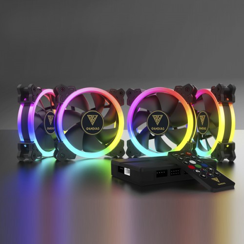 Gamdias AEOLUS M1 1204R RGB Cooling Fan price in Bangladesh