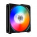 Lian Li UNI FAN AL AL120-3B Revolutionized Daisy-Chain ARGB Case Fan Black