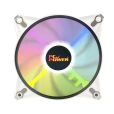 PC Power CFX 120MM ARGB Case Fan White 