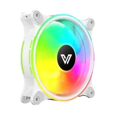 Value-Top W1298S 12CM White Static RGB Case Fan