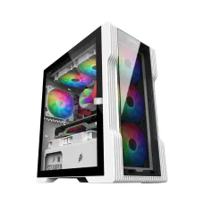 1STPLAYER T3-G mATX Gaming Casing White