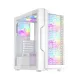 1STPLAYER T7 RGB ATX Mid Tower Gaming Casing White