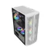 1STPLAYER X4 White Mid Tower RGB Gaming Case