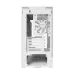 Antec C2M ARGB White mATX Gaming Casing rear interior view showing expansion slots and cooling fan mount area