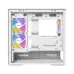 Antec C2M ARGB Mini Tower Gaming Casing side interior view with ARGB fans and component mounting space