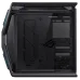 Angled interior shot of the Asus ROG Hyperion GR701 BTF Edition Casing, highlighting clean layout and transparent side panel.