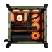 Warthog RS gaming PC case with RGB fans and high-performance components, front view