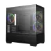 DeepCool CG380 3F gaming case with tempered glass panel and RGB fans for airflow and style