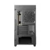 Rear view of DeepCool CG380U 3F Casing showing exhaust fan, expansion slots, PSU mount, and perforated airflow design.