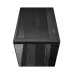 Top angled view of Deepcool CG530 4F Mid Tower ATX Gaming Casing displaying mesh panel, IO ports, and internal airflow channel