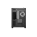 Rear panel view of Deepcool CG530 4F Mid Tower ATX Gaming Casing showing exhaust fan mount, expansion slots, and ventilation grille layout