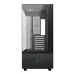 side view of Deepcool CH690 DIGITAL gaming casing with a transparent front and side