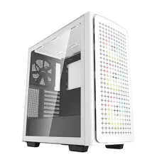DeepCool CK560 WH E-ATX Mid-Tower Gaming Casing