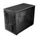 Rear view of the Gamdias ATHENA M4M WOOD Casing with expansion slots, mesh top, and dual pre-installed cooling fans.