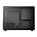 Internal view of the Gamdias ATHENA M4M Micro-ATX case, showing mounting points for fans and cable routing options.