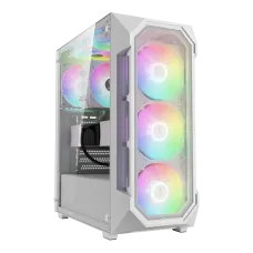 Gamdias AURA GC1 ELITE WH Mesh RGB Mid-Tower Casing