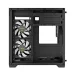 Interior view of Gamdias AURA GC101M Casing with multiple GAMDIAS cooling fans and spacious black frame.