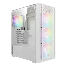 Gamdias AURA GC2 ELITE WH Perforated RGB Mid-Tower Casing