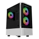 Gamdias TALOS E3 CG WH ARGB ATX Mid-Tower Gaming Casing