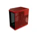 Hyte Y70 Touch Modern Aesthetic ATX Gaming Casing Red With 14.1" 4K Touch Display