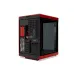 Hyte Y70 Touch Modern Aesthetic ATX Gaming Casing Red With 14.1" 4K Touch Display