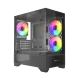 MaxGreen 350 Mid-Tower M-ATX Gaming Case With 3 ARGB Fan