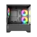 MaxGreen 350 Mid-Tower M-ATX Gaming Case With 3 ARGB Fan