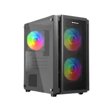 MaxGreen 5510-Mesh Mid-Tower ARGB M-ATX Gaming Case