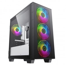 MaxGreen A667BK Mini Mesh Micro-ATX Casing