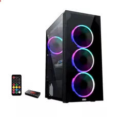 OVO X10 ARGB Mid-Tower Gaming Casing with Remote Controller