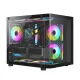 PC Power Icecube Edge Infinity BK mATX Mid Tower Gaming Casing