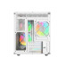 Revenger DUO Dynamic Mini Tower Full-View Micro-ATX ARGB Casing White