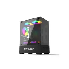 T-Wolf Ice Cooler X5 ARGB  M-ATX Mid Tower Gaming Casing