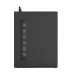 Side view of T-Wolf Ironcore Office Casing with vertical front ventilation strip on solid matte panel.