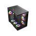 T-Wolf YORU ARGB Mid-Tower ATX Gaming Casing Black
