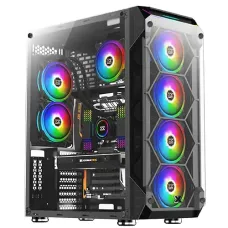 Xigmatek Duke RGB Tempered Glass