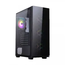 Xtreme XJOGOS 200-22 RGB Mid Tower Black ATX Gaming Casing