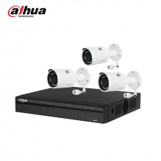 Dahua IPC-HFW1230S1 3 Unit IP Camera With Package