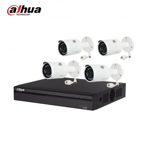Dahua IPC-HFW1230S1 4 Unit IP Camera With Package