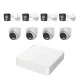 HIKVISION 8 unit 1080P night vision security cc camera Package