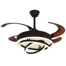 Breezelux BL-2915 48" Modern Decorative Ceiling Fan With Light and Remote