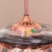 Breezelux BL-3023 48" Decorative Chandelier Ceiling Fan With Light and Remote
