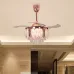 Breezelux BL-3023 48" Decorative Chandelier Ceiling Fan With Light and Remote
