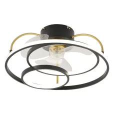 Breezelux BL-9012 20" Luxury Decorative Ceiling Fan With Light and Remote