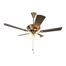 Crompton Jupiter 48" Decorative Chandelier Ceiling Fan With Light